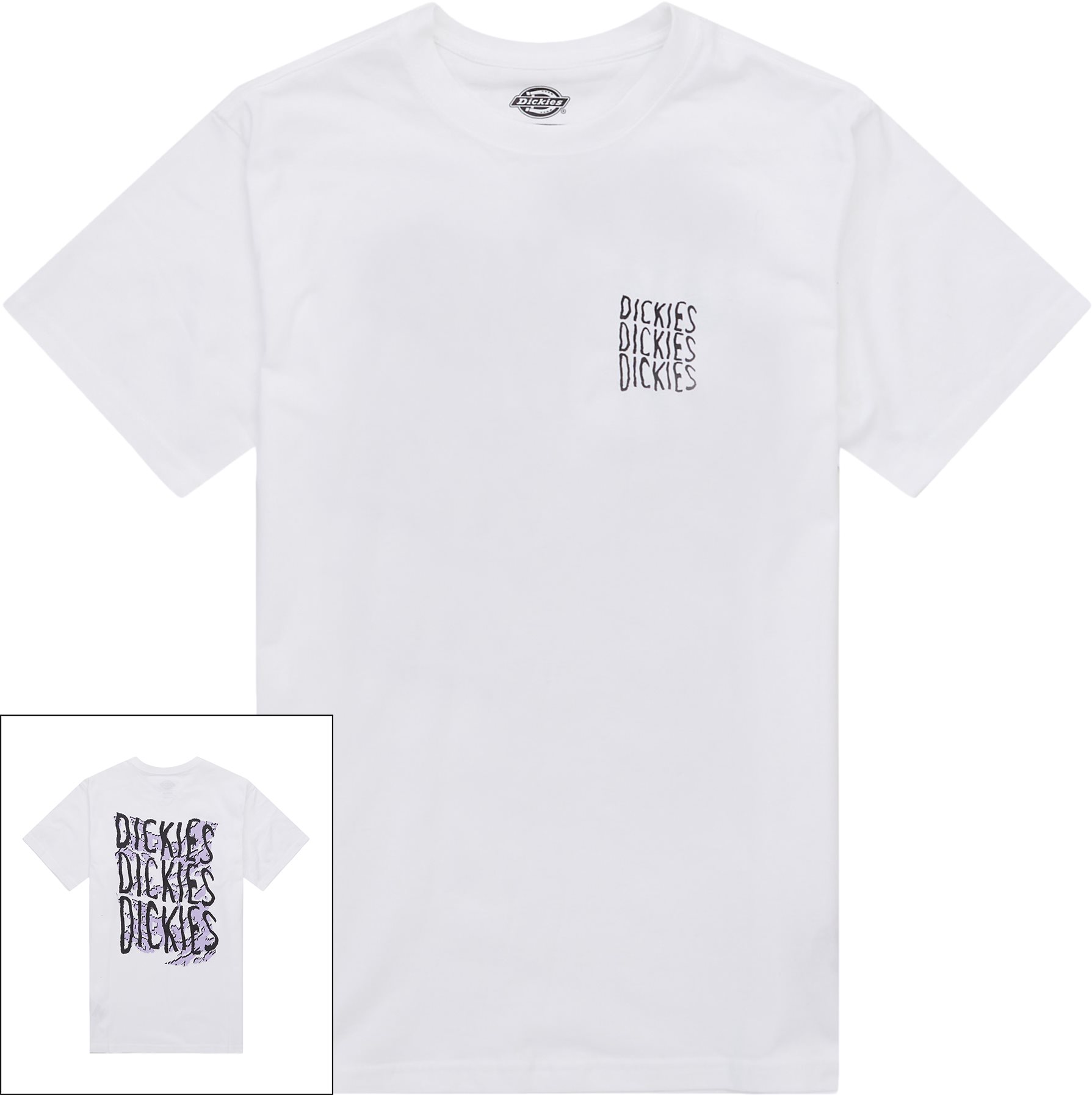 Dickies T-shirts CRESWEL DK0A4Y8WWHXS Hvid