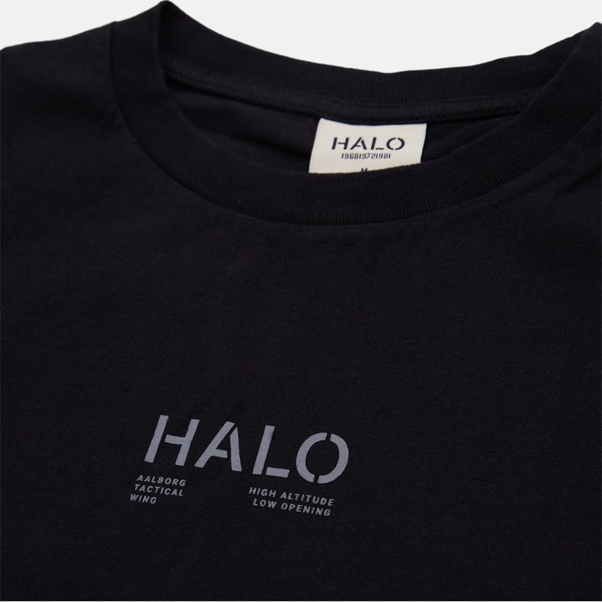 HALO T-shirts COTTON T-SHIRT 610334 SORT
