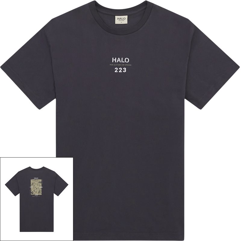 Halo Heavy Graphic Tee 610336 T-shirts Grå
