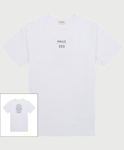 HALO T-shirts HEAVY GRAPHIC TEE 610336 Vit