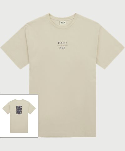 HALO T-shirts HEAVY GRAPHIC TEE 610336 Sand