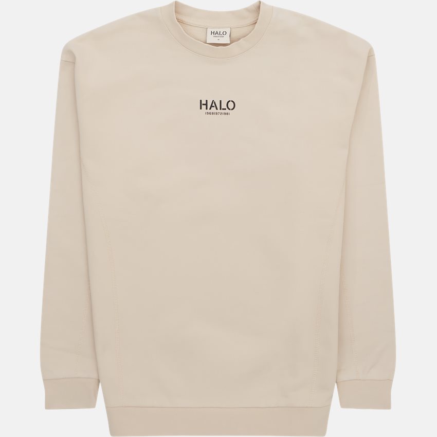 HALO Sweatshirts HEAVY GRAPHIC CREW 610335 SAND