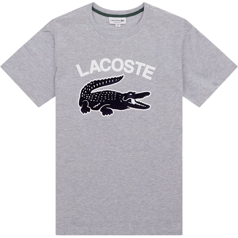 Lacoste Th9681 T-shirts Grå