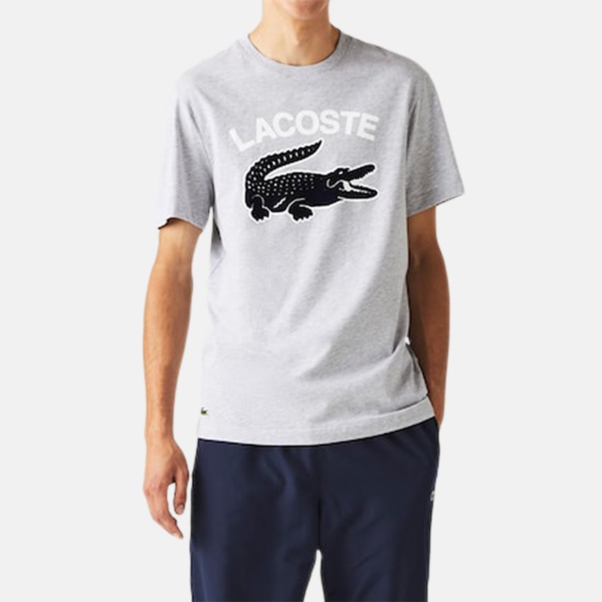 Lacoste T-shirts TH9681 GRÅ