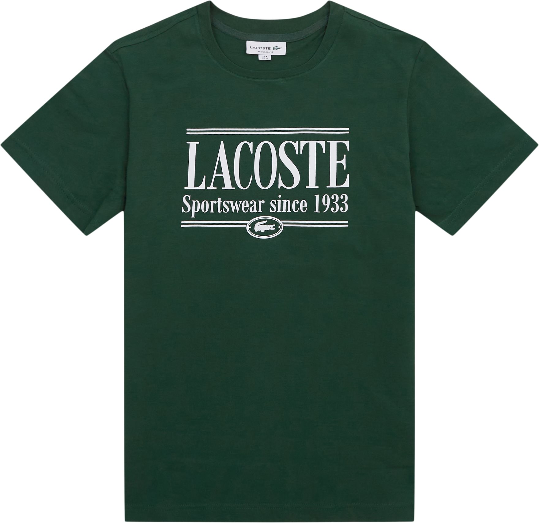 Lacoste T-shirts TH0322 SS23 Grön