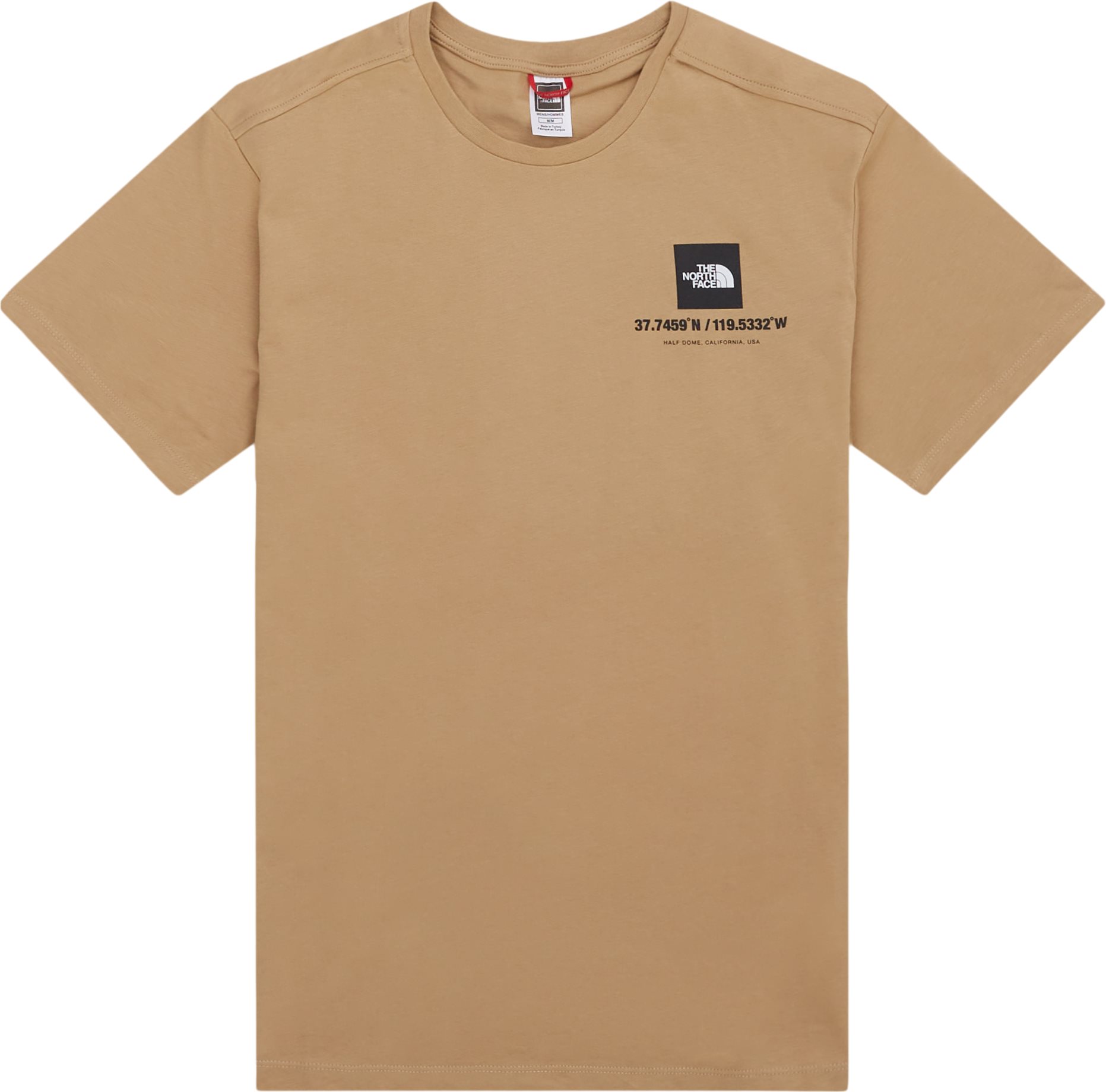 The North Face T-shirts COORDINATES S/S TEE NF0A826X Sand