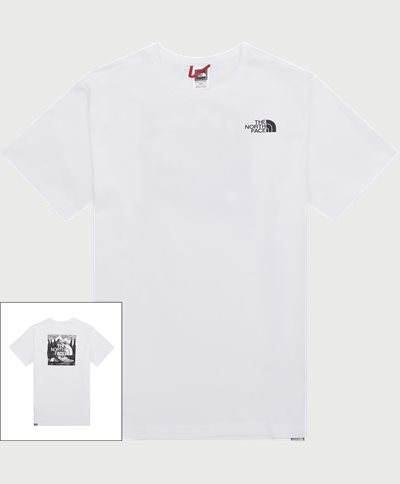 The North Face T-shirts S/S REDBOX CELEBRATION TEE NF0A7X1KFN41 Vit