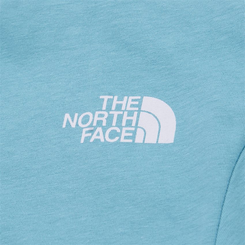 The North Face T-shirts S/S MOUNTAIN LINE TEE NF0A7X1NITW1 BLÅ