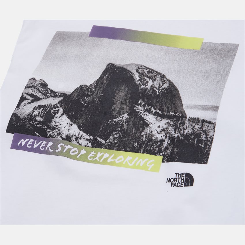 The North Face T-shirts ES GRAPHIC L/S TEE NF0A83FLFN41 HVID
