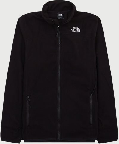 The North Face Sweatshirts 100 GLACIER FULL ZIP NF0A5IHQ Sort