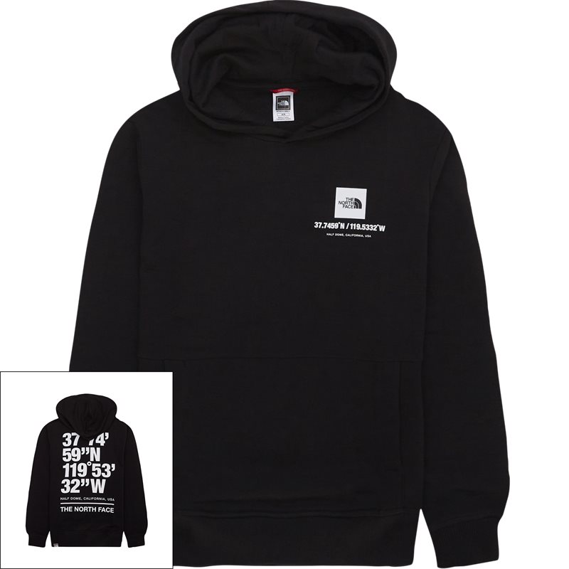 The North Face Coordinates Hoodie Sort