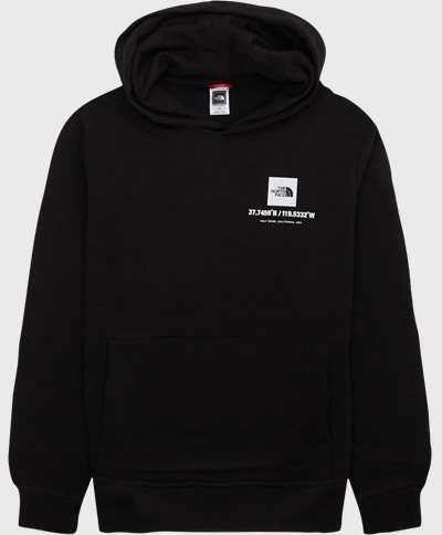 The North Face Sweatshirts COORDINATES HOODIE NF0A826UJK31 Black