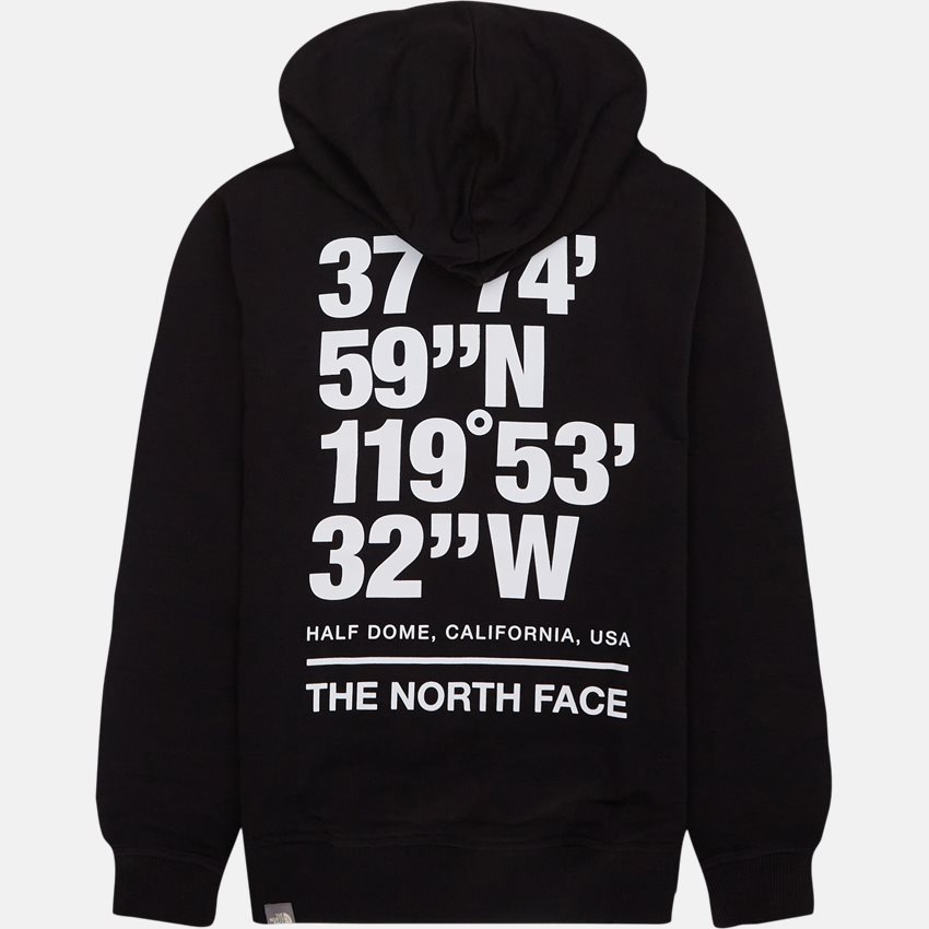 The North Face Sweatshirts COORDINATES HOODIE NF0A826UJK31 SORT