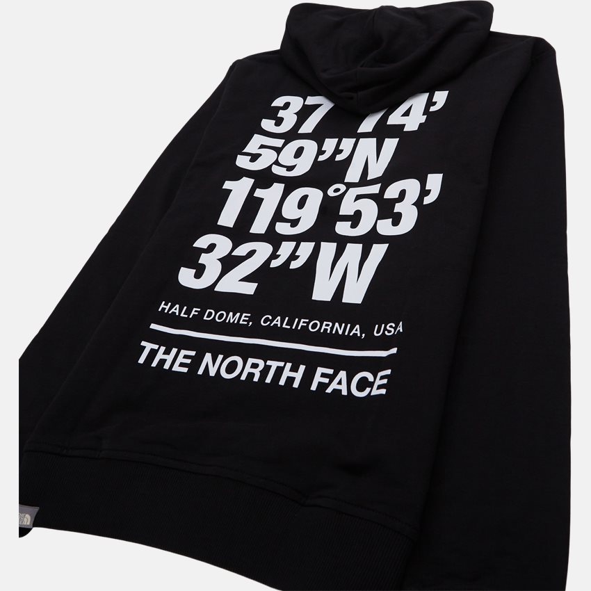 The North Face Sweatshirts COORDINATES HOODIE NF0A826UJK31 SORT