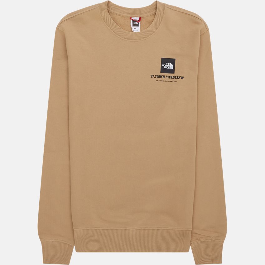 The North Face Sweatshirts COORDINATES CREW NF0A826V SAND
