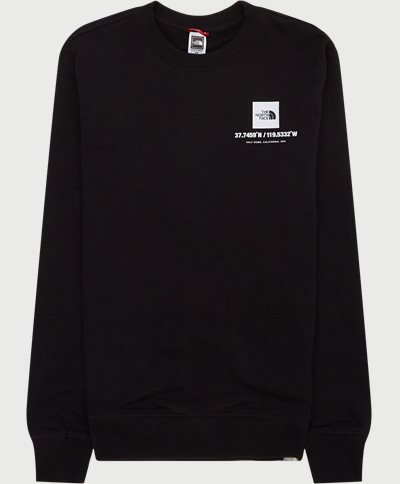 The North Face Sweatshirts COORDINATES CREW NF0A826V Black
