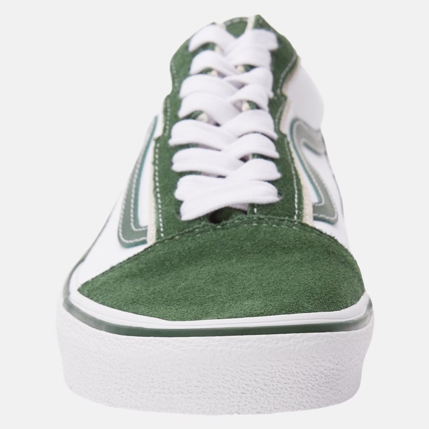 Vans Old Skool Bolt Sneakers in Green and Black