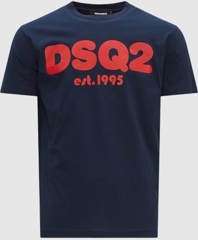 Dsquared2 T-shirts S74GD1086 S23009 Blå