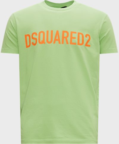 Dsquared2 T-shirts S74GD1126 S24321 Grön
