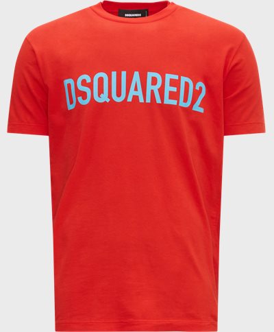 Dsquared2 T-shirts S74GD1126 S24321 Röd
