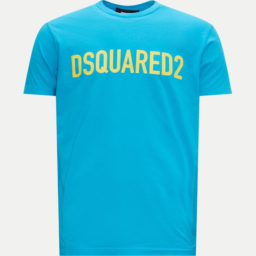 Dsquared2 T-shirts S74GD1126 S24321 TURKIS