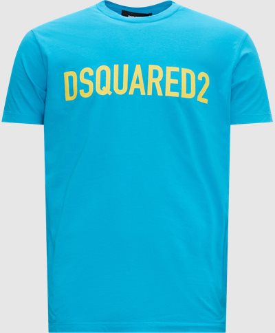 Dsquared2 T-shirts S74GD1126 S24321 Turkis