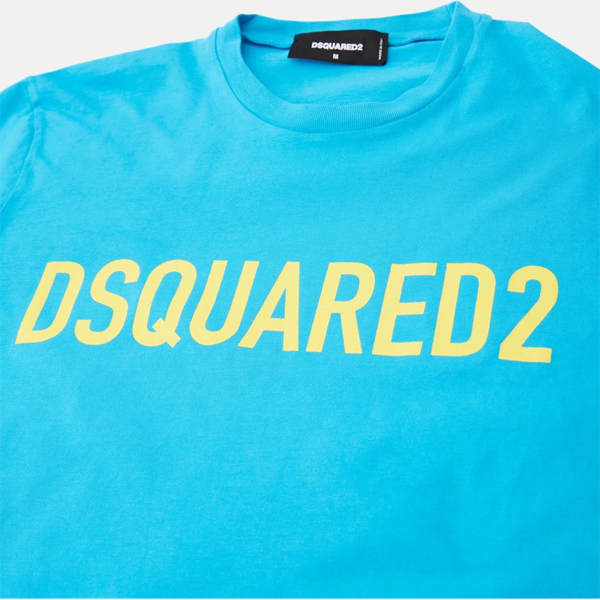 Dsquared2 T-shirts S74GD1126 S24321 TURKIS
