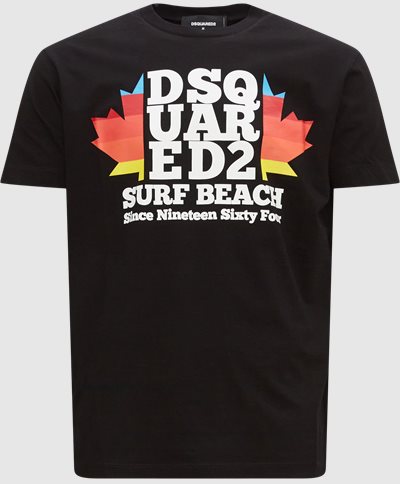 Dsquared2 T-shirts S74GD1135 S23009 Sort