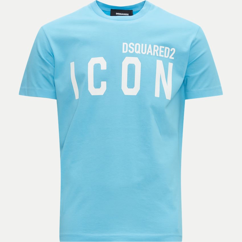 Dsquared2 T-shirts S79GC003 S23009 SS23 BLÅ