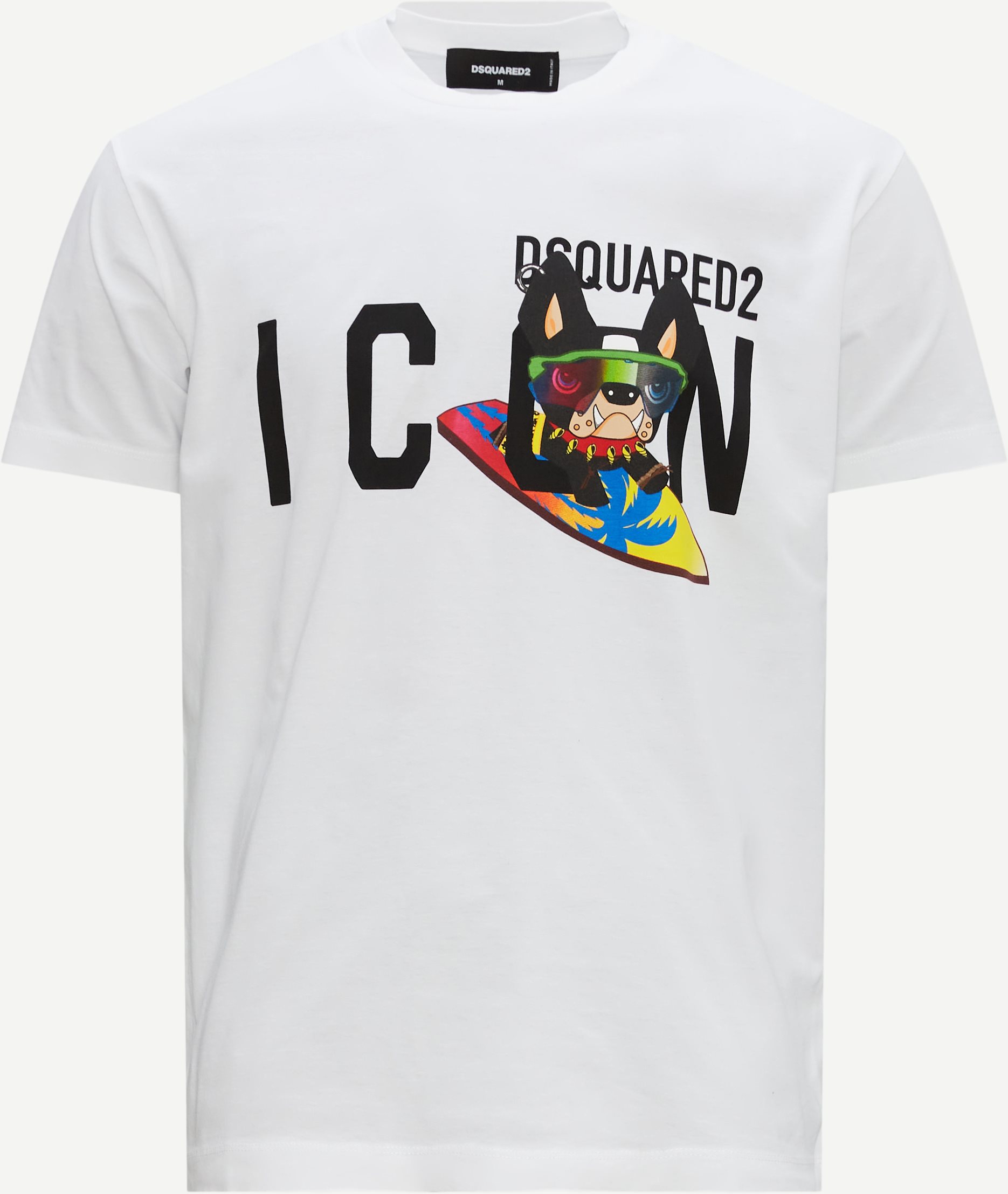Dsquared2 T-shirts S79GC0064 S23009 Hvid
