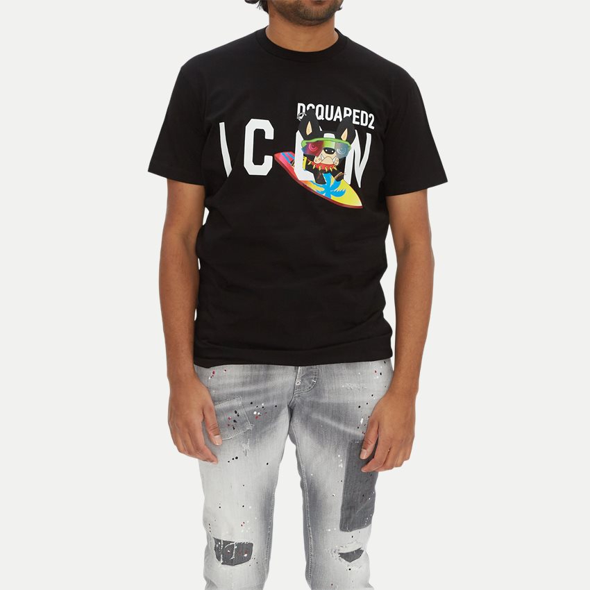 Dsquared2 T-shirts S79GC0064 S23009 SORT