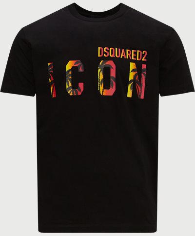 Dsquared2 T-shirts S79GC0065 S23009 Sort