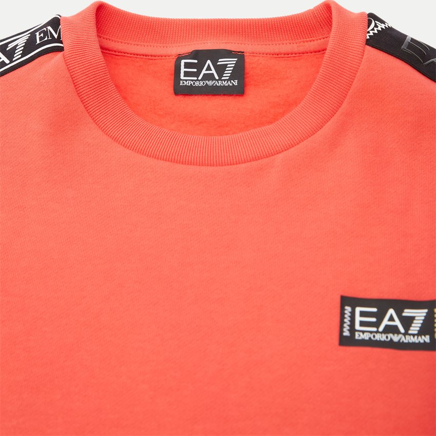 EA7 Sweatshirts PJ07Z 3RPM10 CORAL