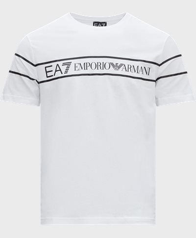 EA7 T-shirts PJ02Z 3RPT46 Hvid