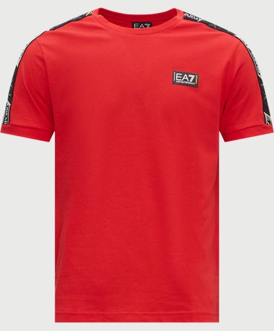 EA7 T-shirts PJ02Z 3RPT06 Rød
