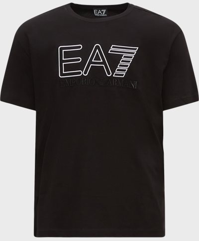 EA7 T-shirts PJ02Z 3RUT02 Svart