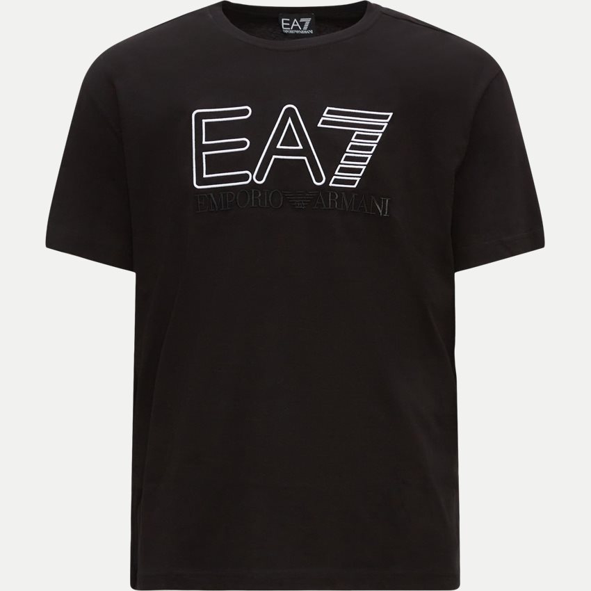 EA7 T-shirts PJ02Z 3RUT02 SORT