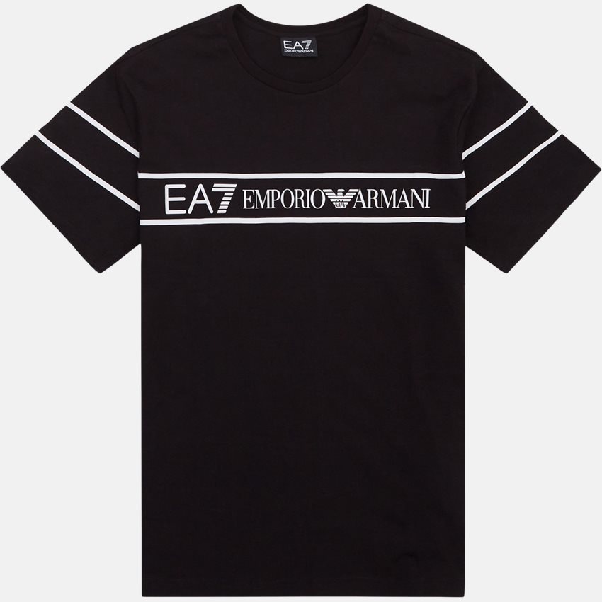 EA7 T-shirts 3RPT46 PJ02Z  SORT