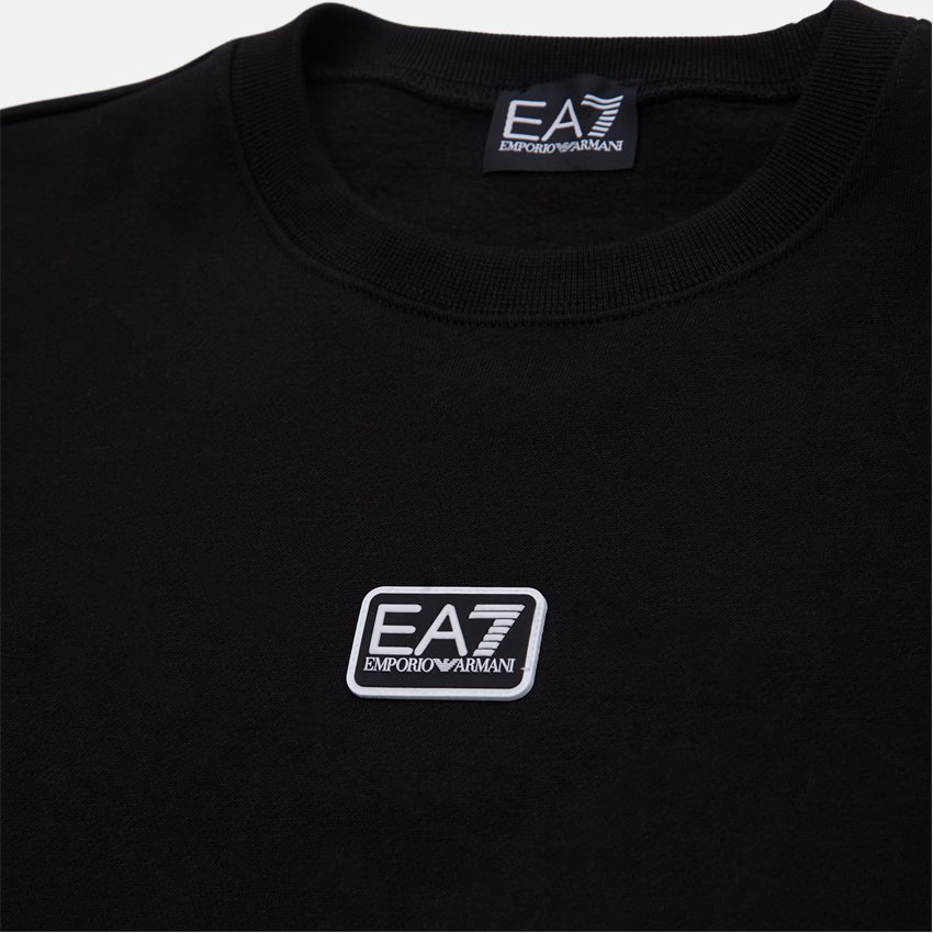 EA7 Sweatshirts PJ07Z-3RPM92 SORT