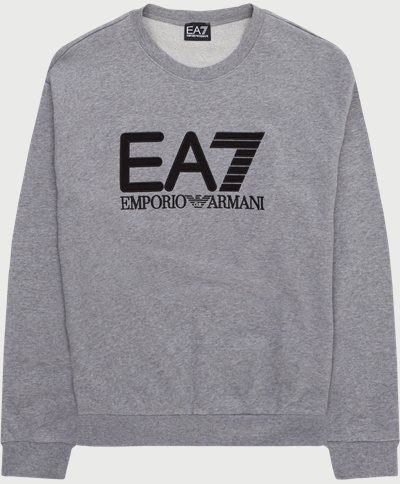 EA7 Sweatshirts PJEQZ-3RUM03 Grey