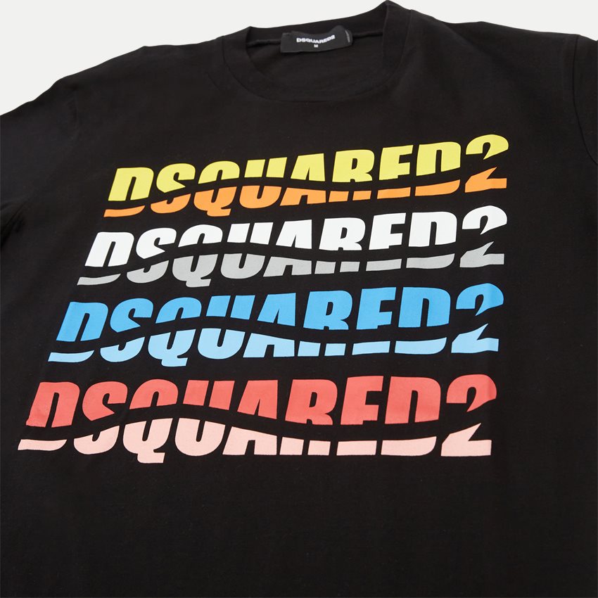 Dsquared2 T-shirts S74GD1092 S23009 SORT