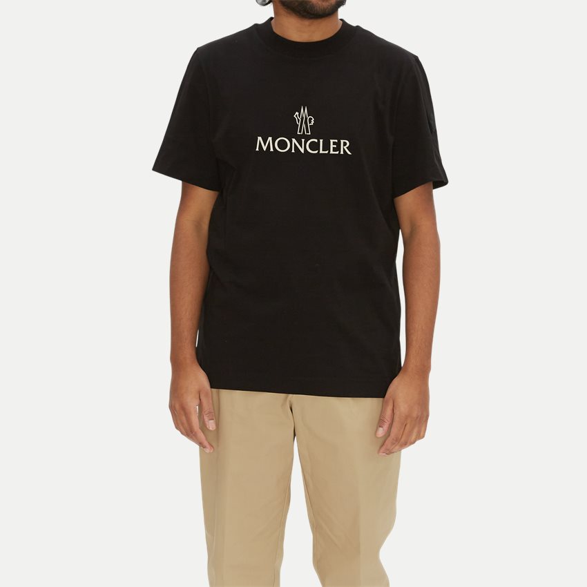 Moncler T-shirts 8C00009 829H8 SORT