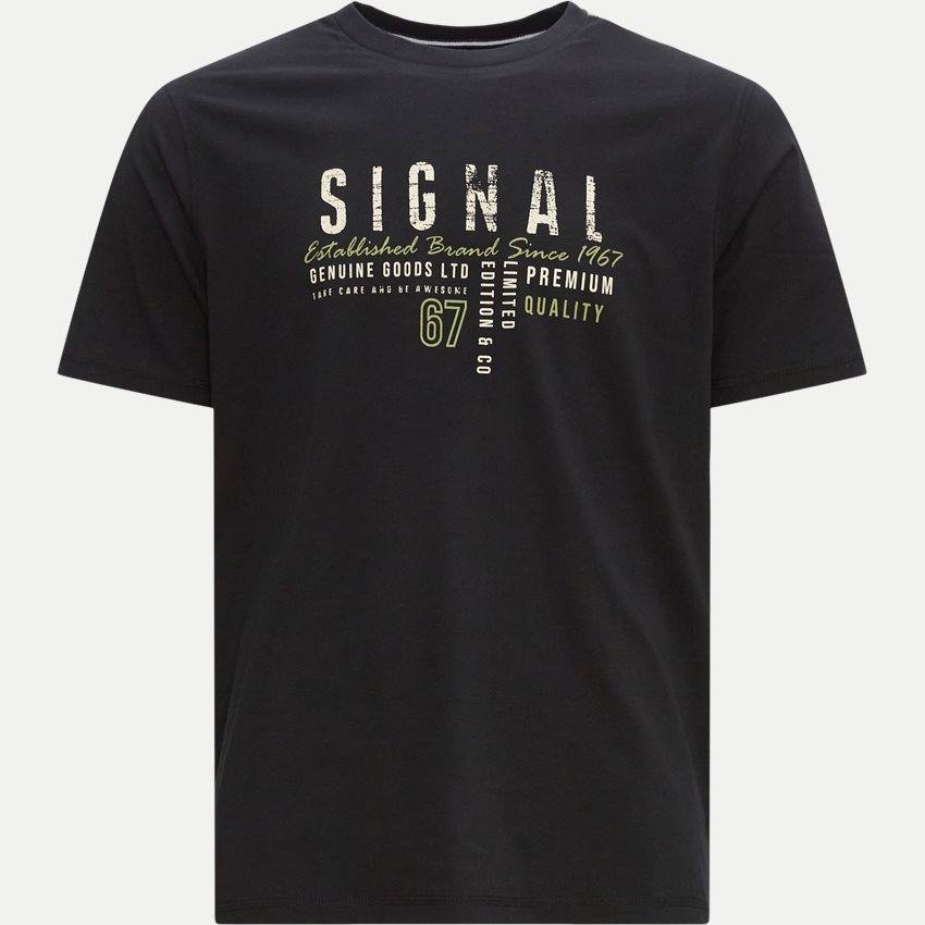 Signal T-shirts ANTON 23 BLACK