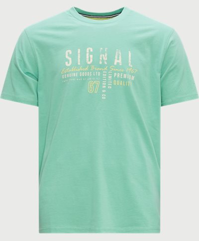 Signal T-shirts ANTON 23 Grön
