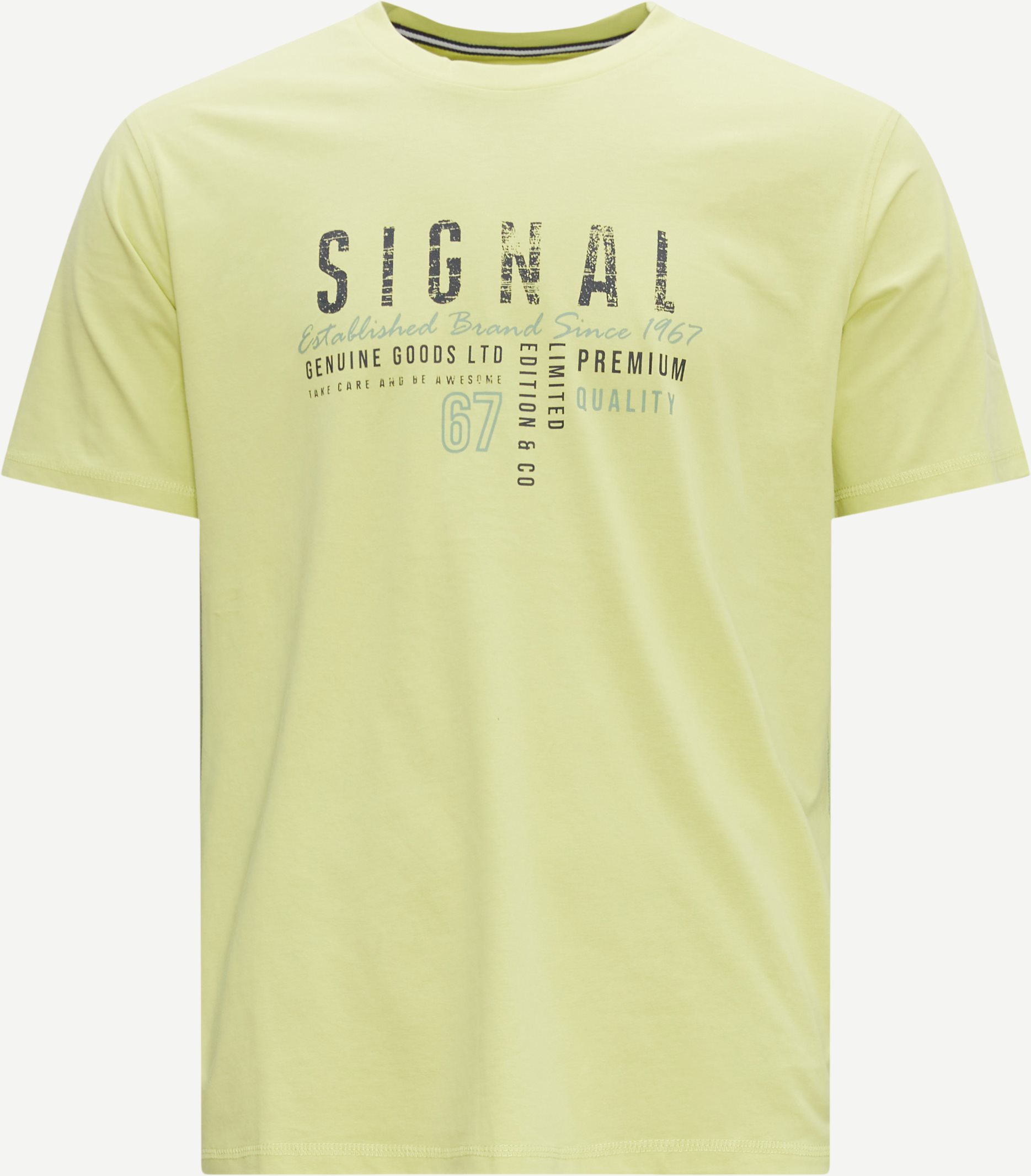 Signal T-shirts ANTON 23 Grøn