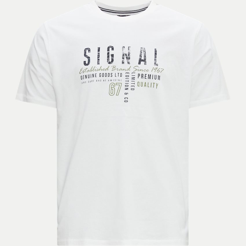 Signal T-shirts ANTON 23 WHITE
