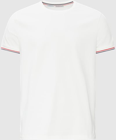 Moncler T-shirts 8C71600 87296 SS23 Hvid