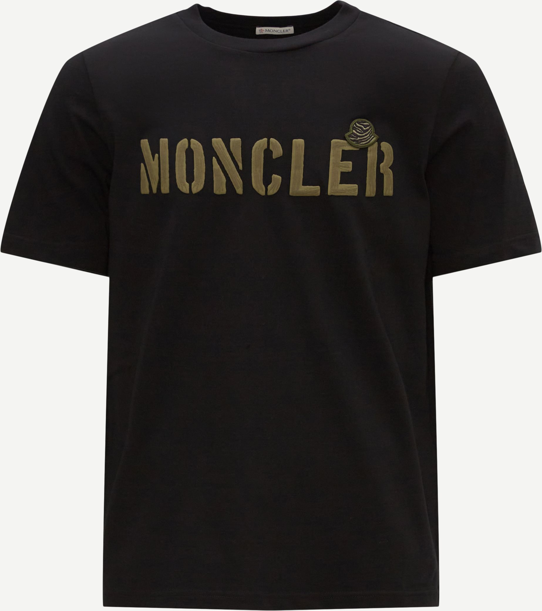 Moncler T-shirts 8C00029 8390T Svart