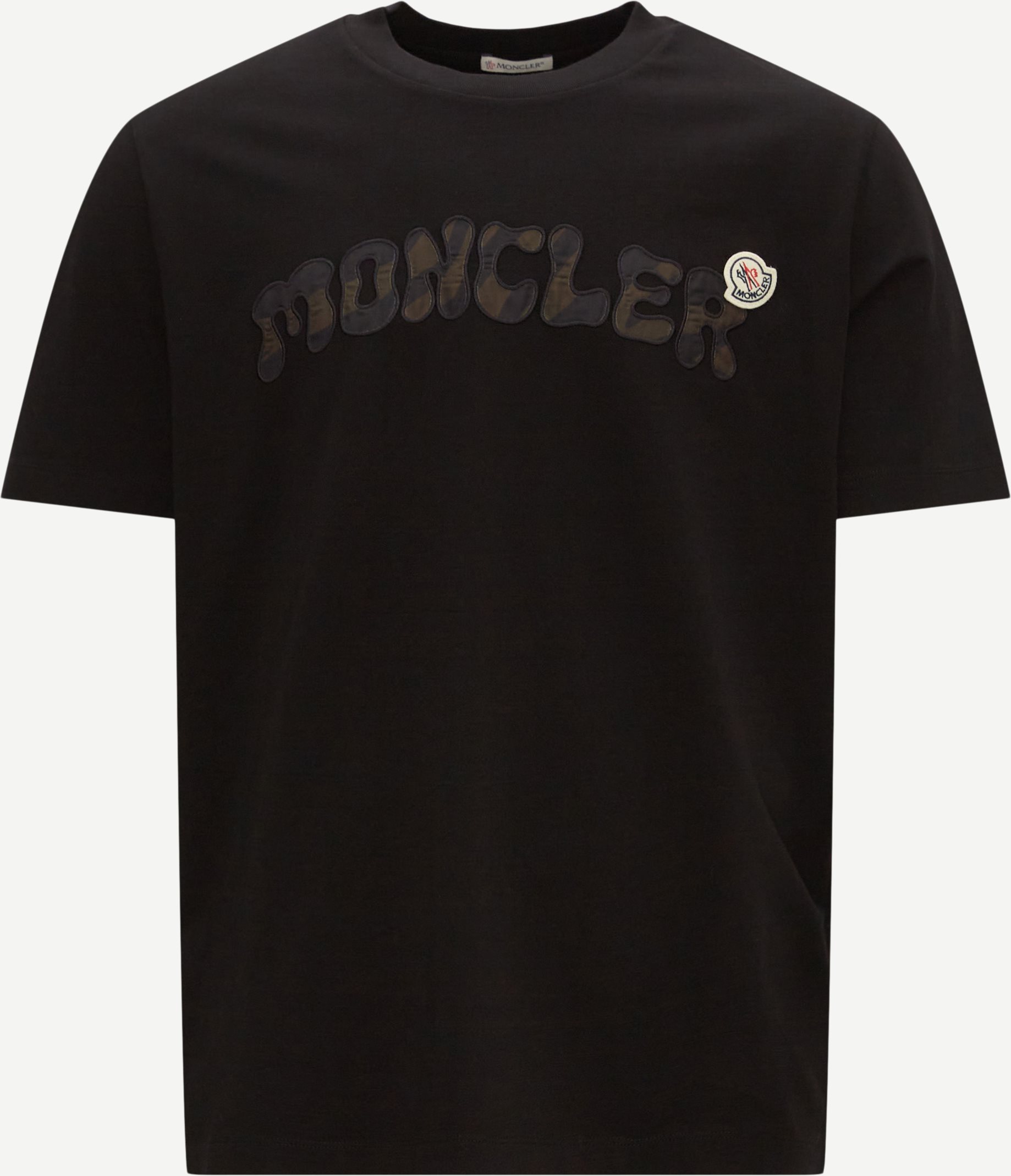 Moncler T-shirts 8C00034 8390T Svart
