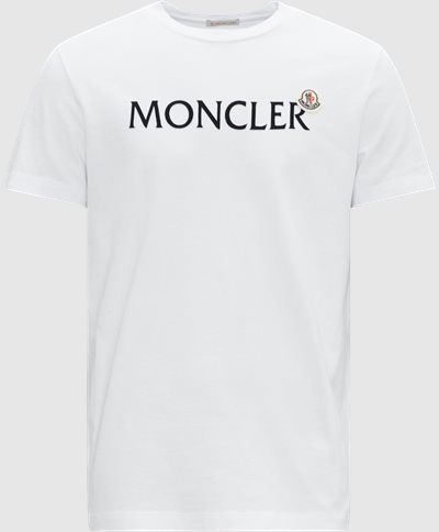 Moncler T-shirts 8C00064 8390T Hvid